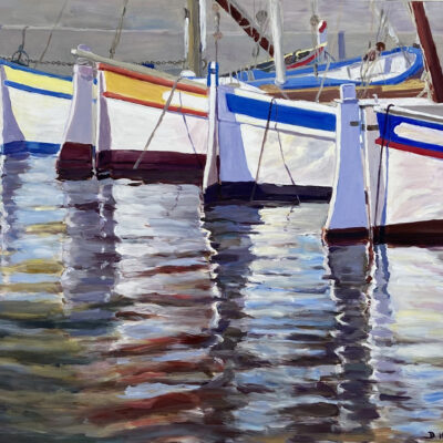 Harbor Reflections VII by Doriane Heyman