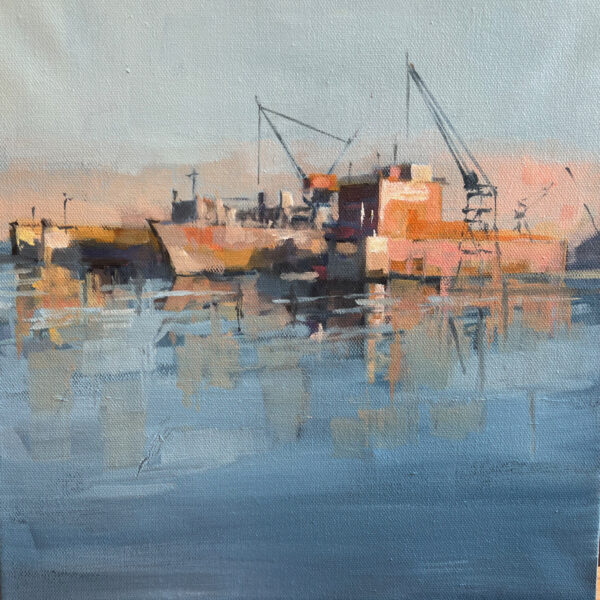 Hunter's Point Shipyard by Carole Rafferty