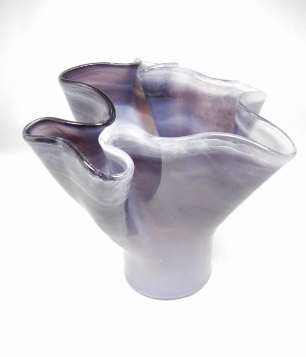 Purple Coral Vase by Deborah Ikeda