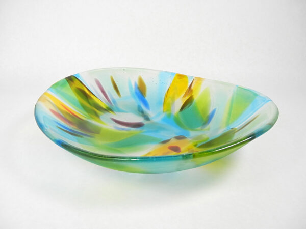 Tie Dye Kaleidoscope Bowl by Deborah Ikeda