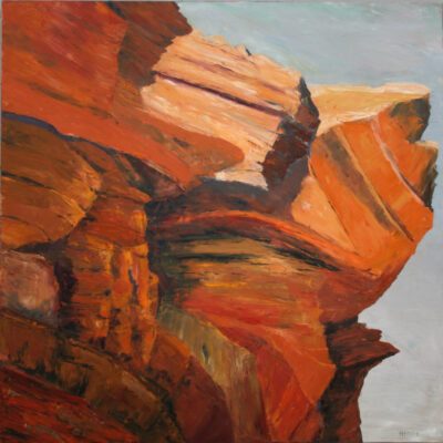 Red Rock Sculpture Sedona by Hedda Hope