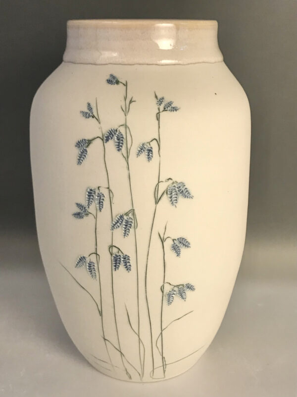 Rattlesnake Vase by Nancy Quickert