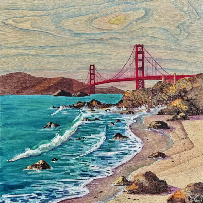 Baker Beach Afternoon by Caroline McClintic