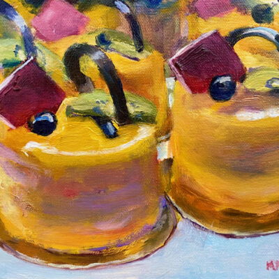 Mango Mousses by Linda Maki