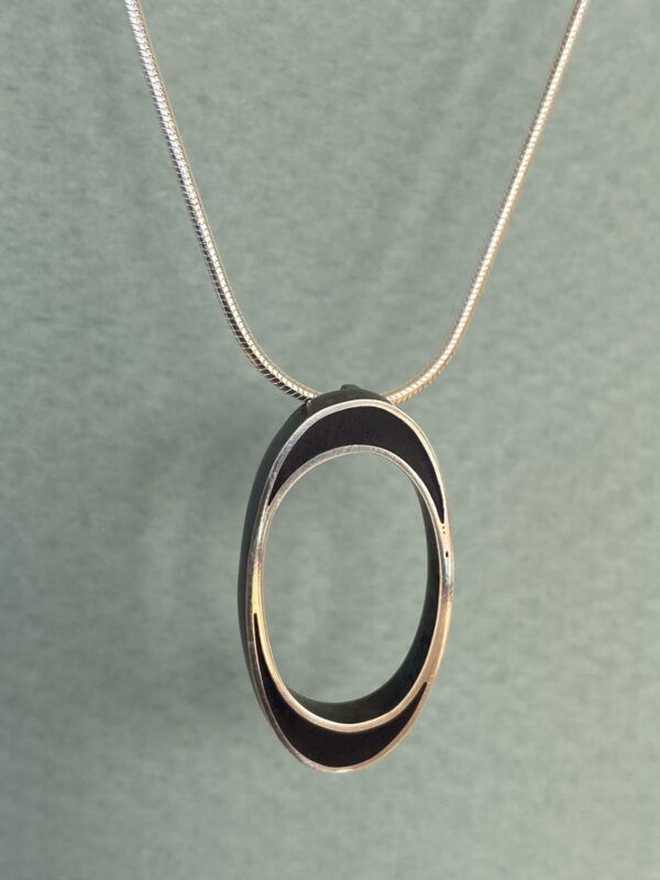 Oval Necklace by Gabriele Cressman