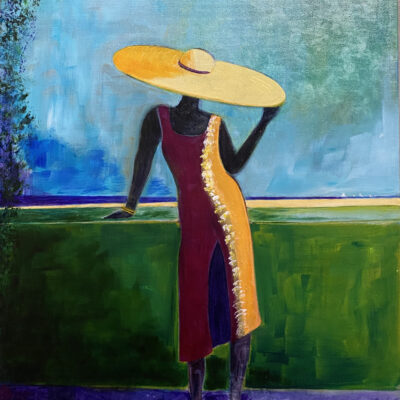 Yellow Hat by Martine Mahoudeau