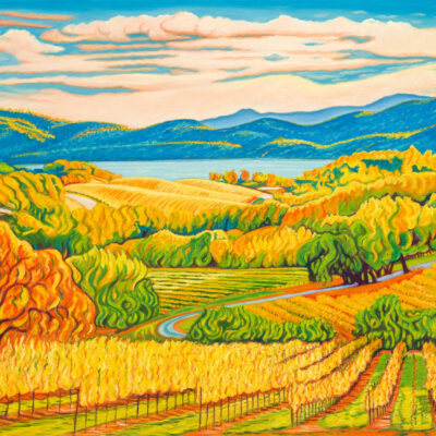 Vineyard View by Lynn Jaye