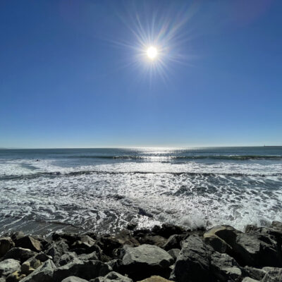 Beautiful California Beach by Karen Valdez