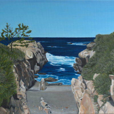 Point Lobos Passageway by Margaret Luo