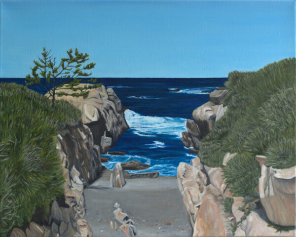 Point Lobos Passageway by Margaret Luo