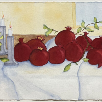 Pomegranates Chai by Gretchen Sand