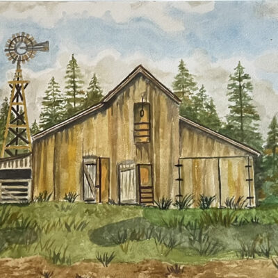 A Rustic Barn by Dennis Nugent