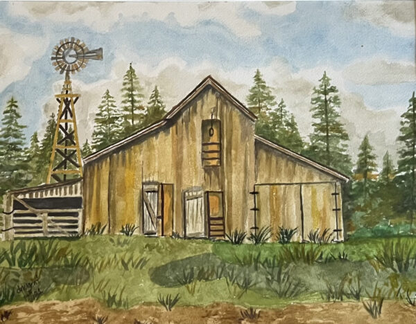 A Rustic Barn by Dennis Nugent