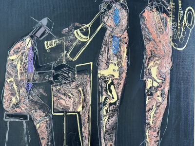 Jazz musicians by Priya Pattathil