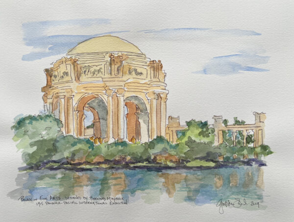 Palace of Fine Arts by Gretchen Sand