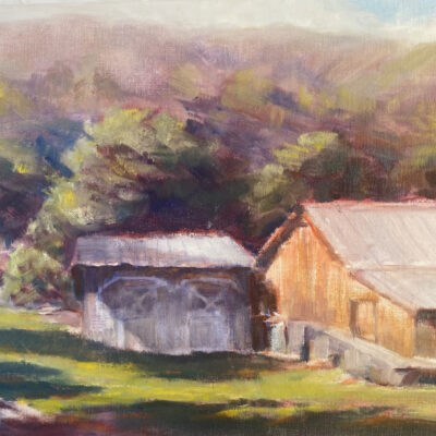 Pichetti Winery Plein Air by Peggy Christiansen