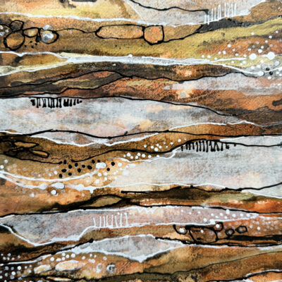 Strata in Brown by Roberta Kiphuth