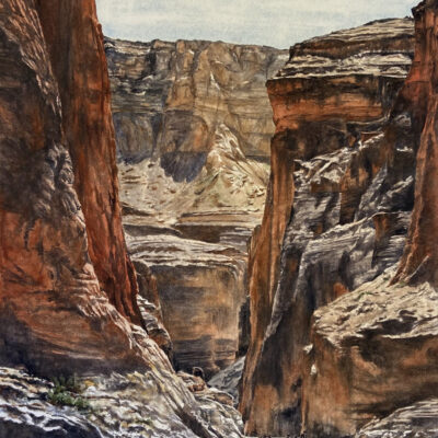 The 2nd Powell Expedition in Marble Canyon by Bruce Washburn