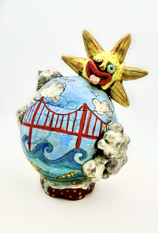 San Francisco Jar by Margie Sarrao