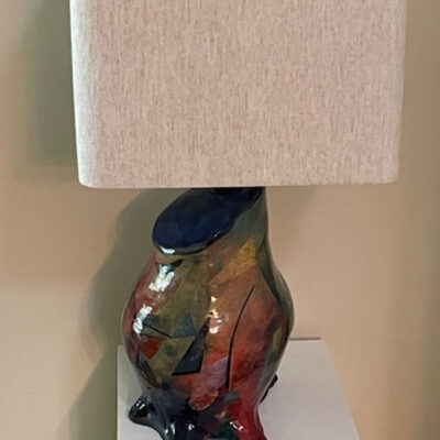 Abstract Lamp 1 by Pam Foreman