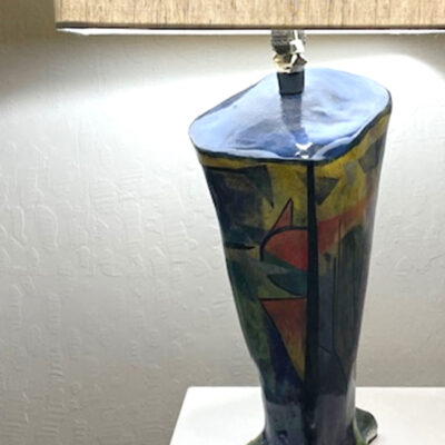 Abstract Lamp 2 by Pam Foreman