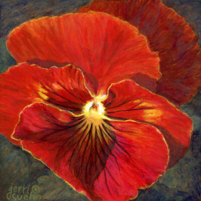 Radiant in Red $225.00 by Jerri Kuehn