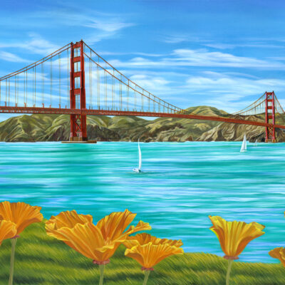 Golden Gate Splendor by Lucy Liew