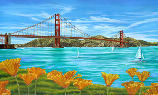 Golden Gate Splendor by Lucy Liew