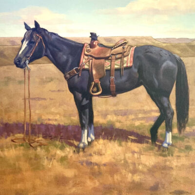 Western Cow Pony by Nancy Wagstaff