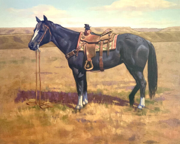 Western Cow Pony by Nancy Wagstaff