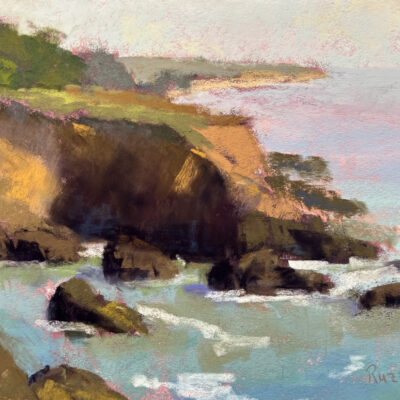 Seascape Near Pescadero by Teresa Ruzzo