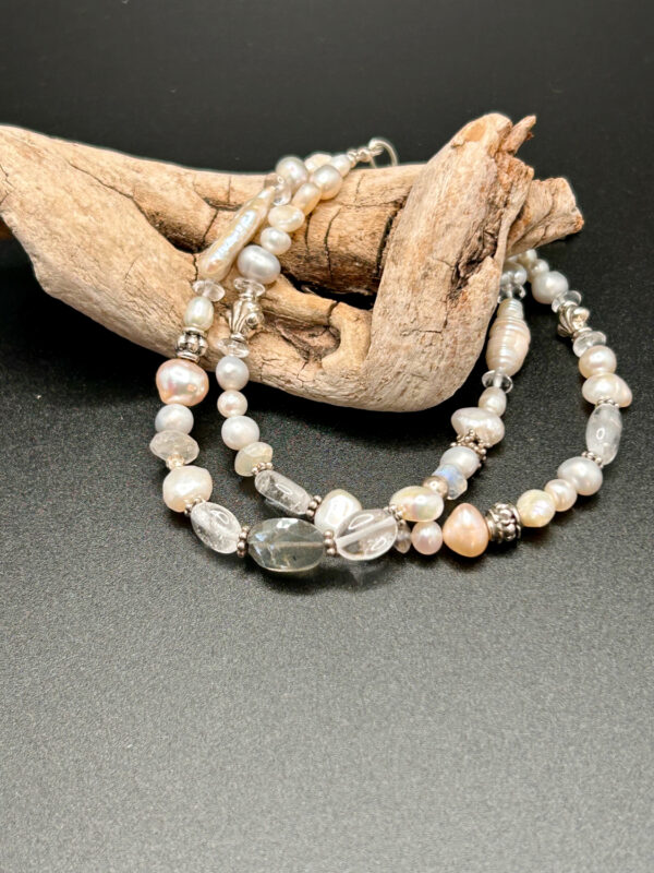 Double Shoreline Bubbles Bracelet by Julie Buelteman