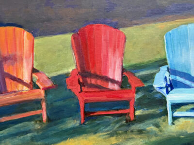 Sonoma Chairs 2 by Linda Maki
