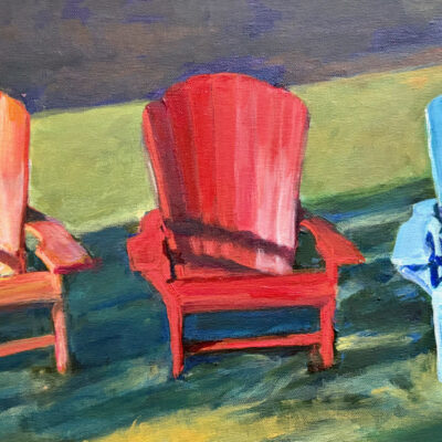 Sonoma Chairs 2 by Linda Maki