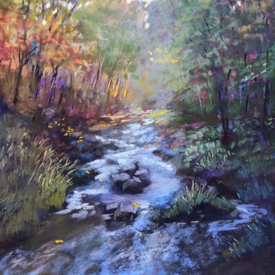 Flickers of Autumn Light by Sherry Woodward