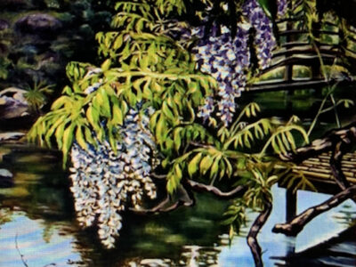 Japanese garden by Yelena Joy
