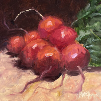 Bunch of Radishes I by Patricia Jones