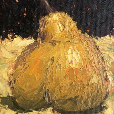 Golden Pear II by Patricia Jones