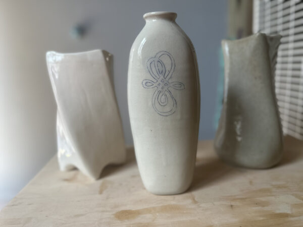 Three vases by Suzanne Howard