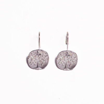 Earrings - Antika - Sterling Silver Tree of Life by Meyla Ruwin