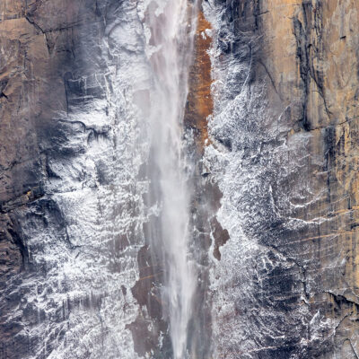 Frosted Cliffs. Yosemite Falls. 2020. by Stephen Johnson