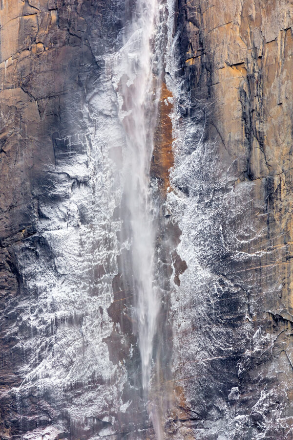 Frosted Cliffs. Yosemite Falls. 2020. by Stephen Johnson