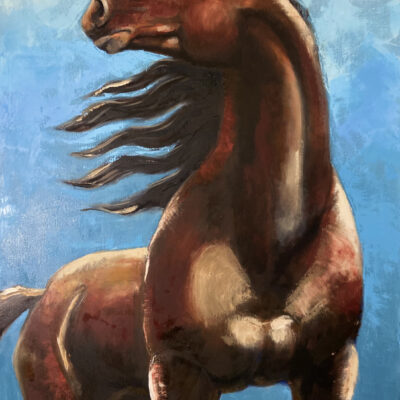 Horse #3 "Aware" by Gabriel Restrepo