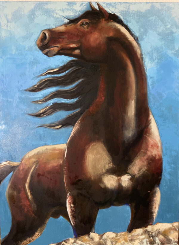 Horse #3 "Aware" by Gabriel Restrepo