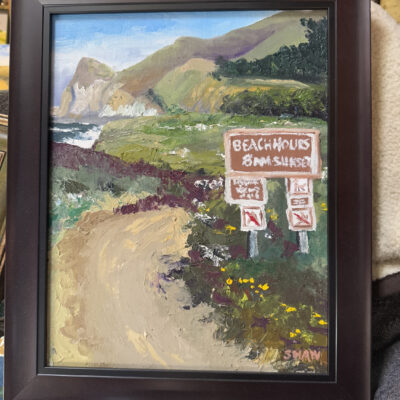 Montara Beach Hours by Denis Shaw