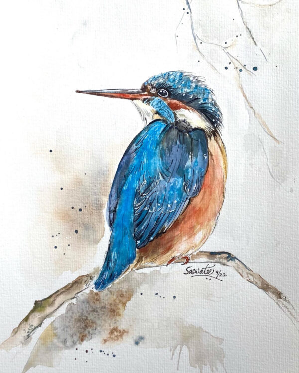 The Kingfisher by SASWATEE KASHYAP CHATTERJEE