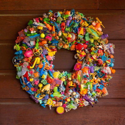 Toy Wreath by Kevin Kelly