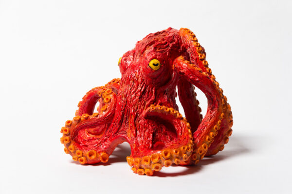 Octopus sculpture by Kristina Ayala