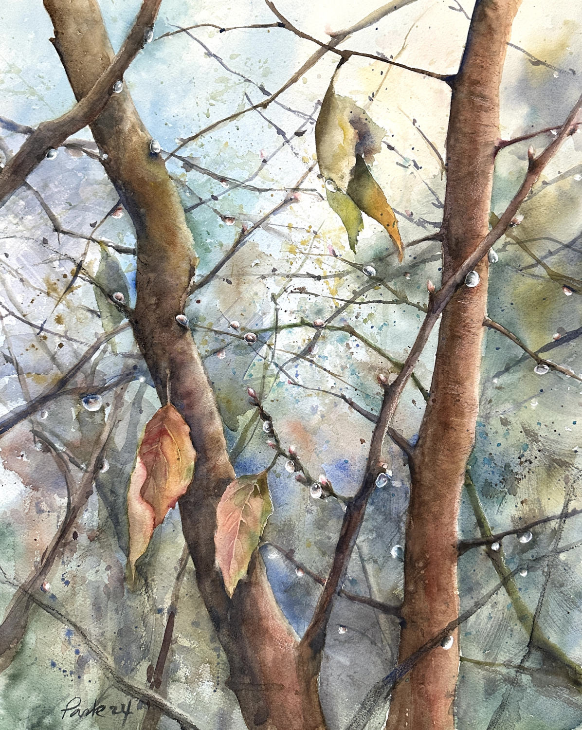 Ode to Winter Rain by Eunyoung Park