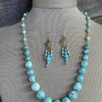 Turquoise Necklace by Betsy Harms